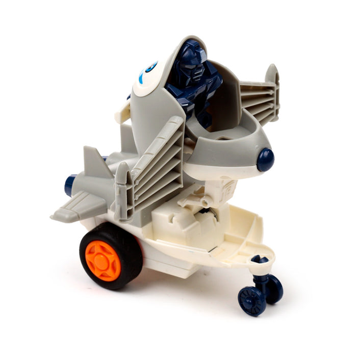 Cute Aeroplane Friction Push/Pull Action Toy