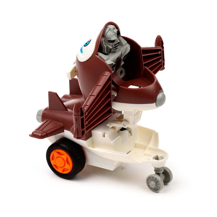 Cute Aeroplane Friction Push/Pull Action Toy