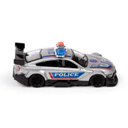 Police Car Pull Back Action Toy