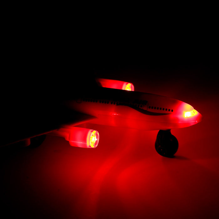 Sky Team Jet Light & Sound Friction Pull Back Action Toy