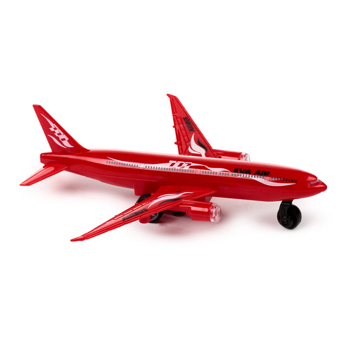 Sky Team Jet Light & Sound Friction Pull Back Action Toy