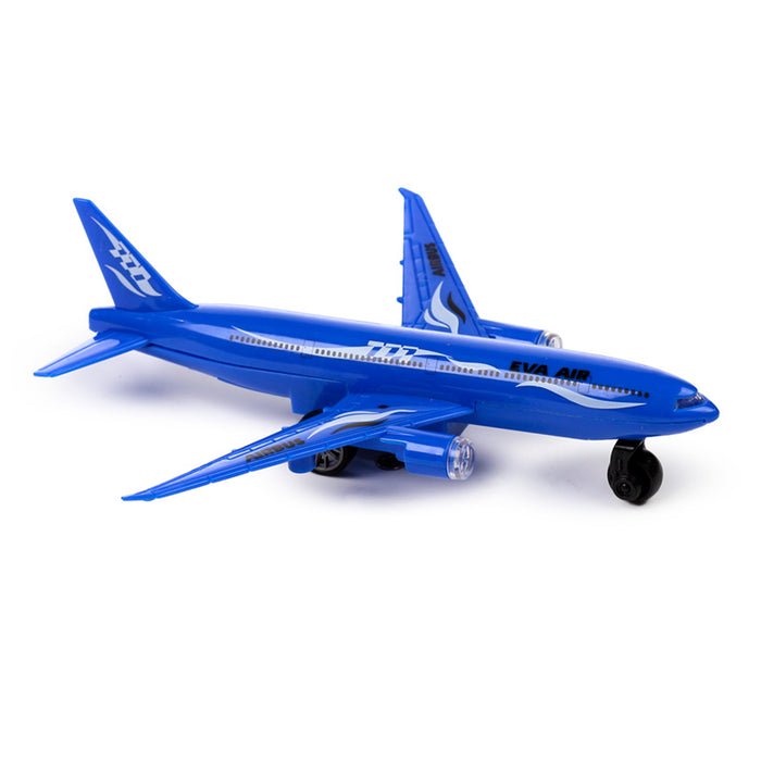 Sky Team Jet Light & Sound Friction Pull Back Action Toy