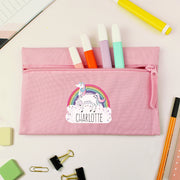 Personalised Children’s Unicorn Pink Pencil Case