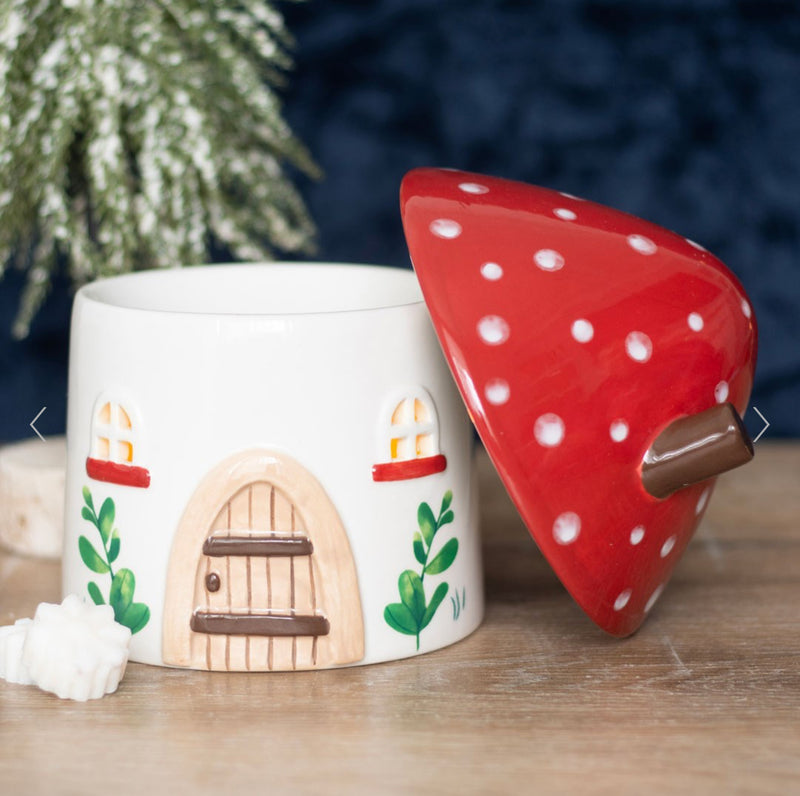 Mushroom House Oil Wax Melt Burner