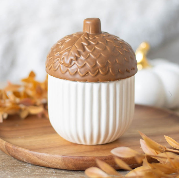 Autumn Decor Acorn Shaped Oil & Wax Melt Burner