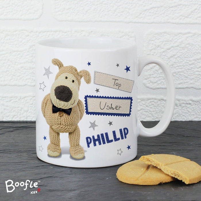 Personalised Boofle Page Boy Mug