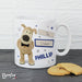Personalised Boofle Page Boy Mug
