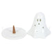 Halloween Ceramic Ghost Tealight and Incense Cone Holder