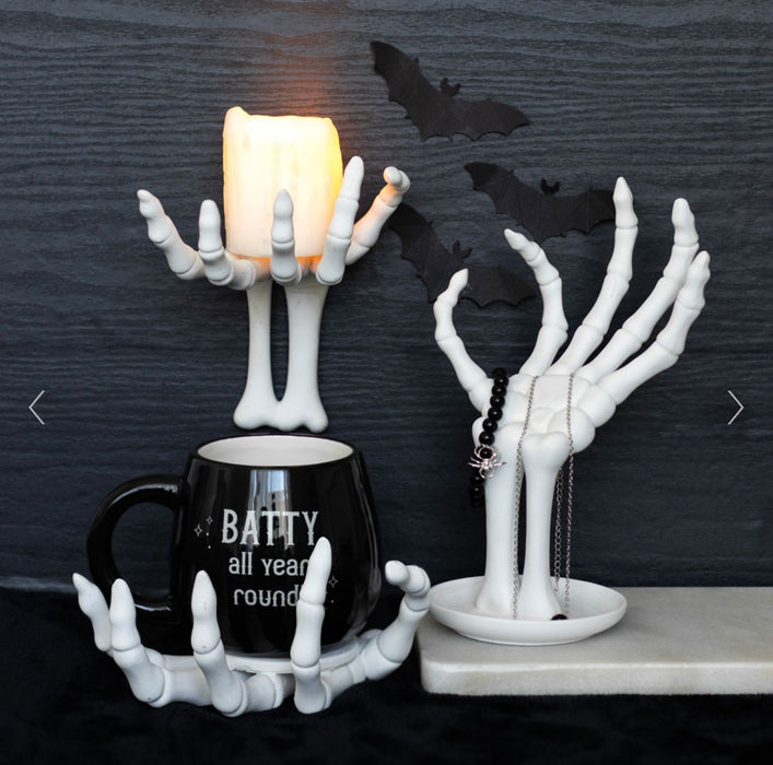 Skeleton Hand Shaped Jewellery Holder