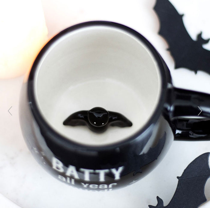 Halloween Batty All Year Round Peekaboo Mug