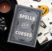 Gothic Homeware Spells and Curses Book Shaped Storage Box