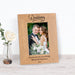 Personalised Wedding Day Oak Photo Frame