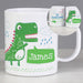 Personalised Be Roarsome Dinosaur Plastic Mug - Myhappymoments.co.uk