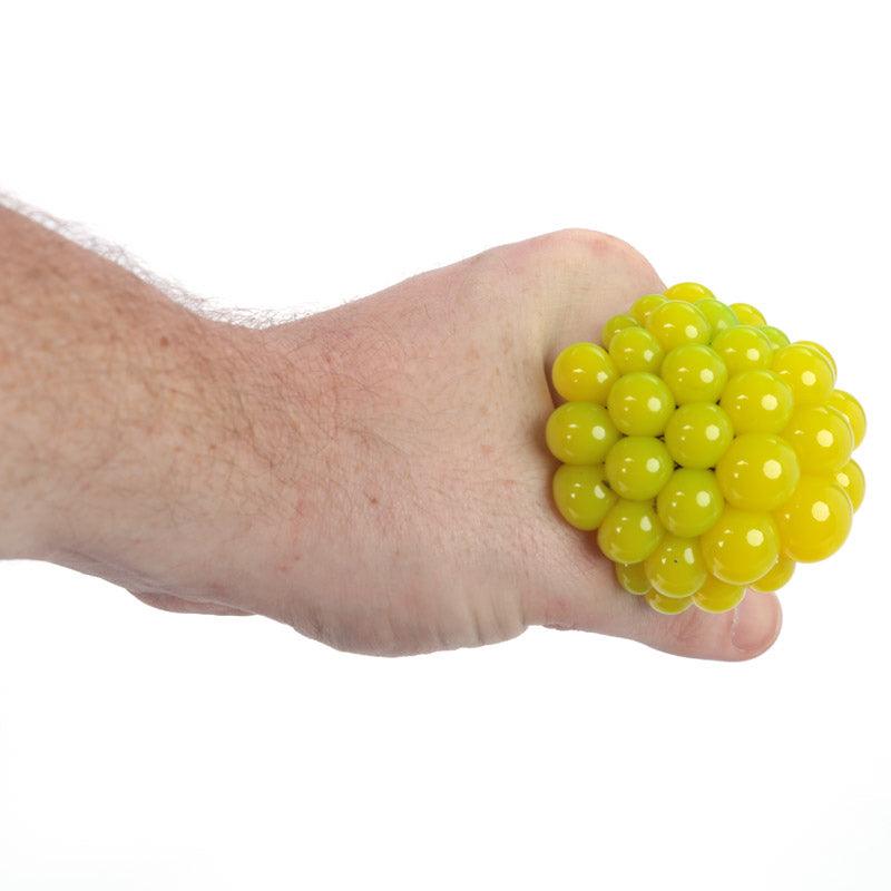 Squeezable Ball in a Net