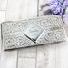 Personalised Swirls & Hearts Antique Silver Plated Jewellery Box - Myhappymoments.co.uk