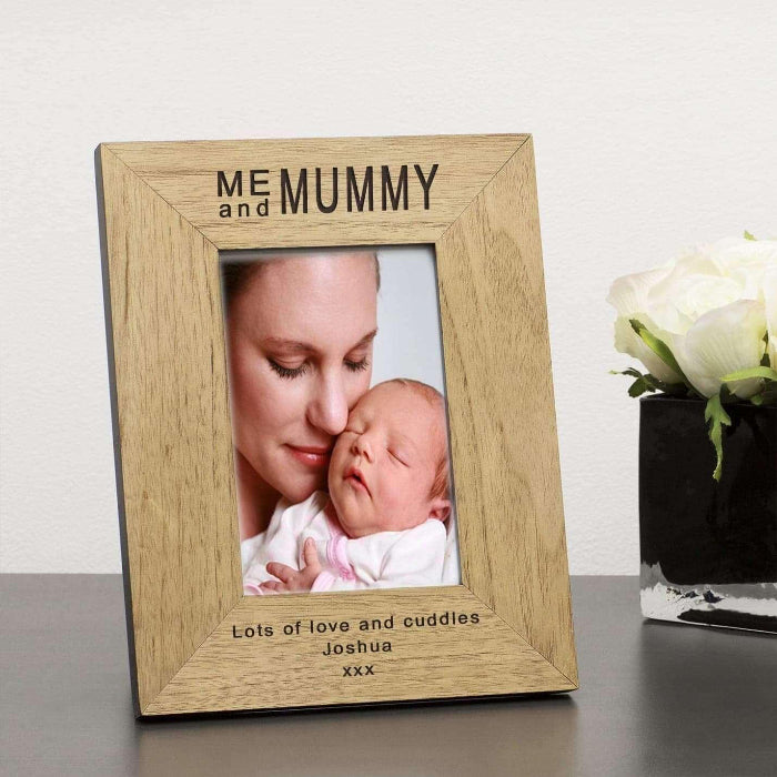 Personalised Me and Mummy Photo Frame
