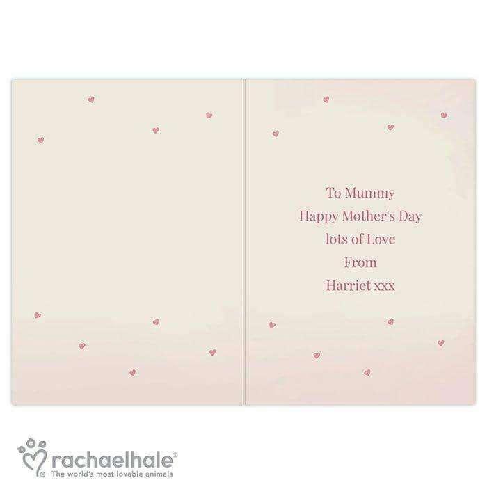 Personalised Rachael Hale Pink Puppy Card - Myhappymoments.co.uk