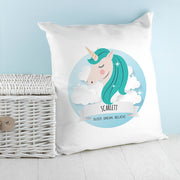 Personalised Unicorn Sweet Dreams Cushion Cover - Myhappymoments.co.uk