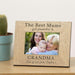 Personalised The Best Mums Get Promoted To Wooden Engraved Photo Frame - Myhappymoments.co.uk