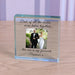 Personalised Dad Of All The Walks Photo Glass Block