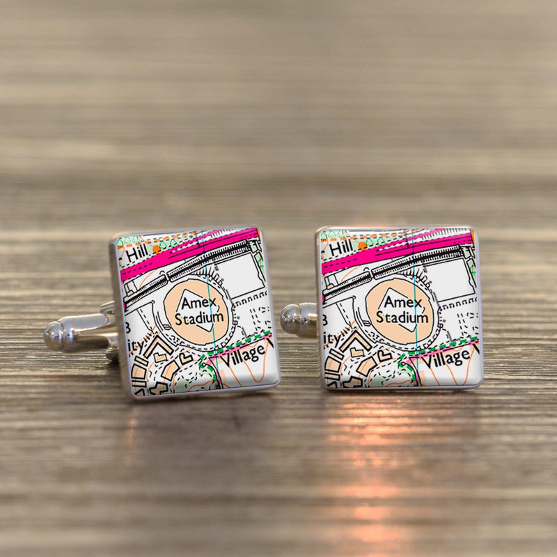 Brighton & Hove Albion Cufflinks Football Ground