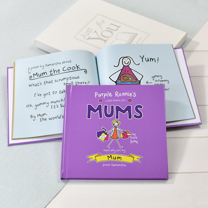 Personalised Purple Ronnie's Little Poems for Mums - Myhappymoments.co.uk