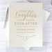 Personalised Happily Ever After Wedding Planner - Myhappymoments.co.uk