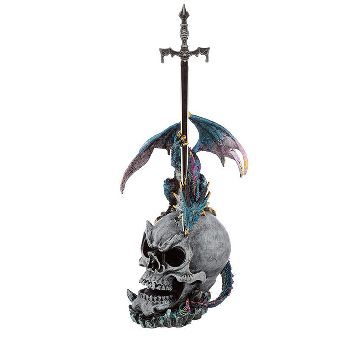Sword Master Dark Legends Dragon Skull Figurine