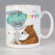 Personalised 1st Father's Day Daddy Bear Mug - Myhappymoments.co.uk