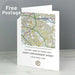 Personalised Special Location Map Card - Myhappymoments.co.uk