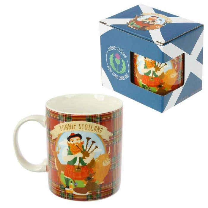 Scottish Piper Mug - Myhappymoments.co.uk