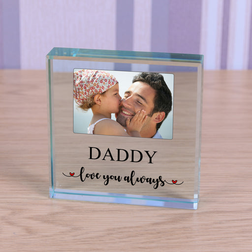 Photo Glass Token - Love You Always | Gift For Mummy | Daddy
