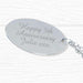 Personalised Silver Plated Rose Engraved - Myhappymoments.co.uk
