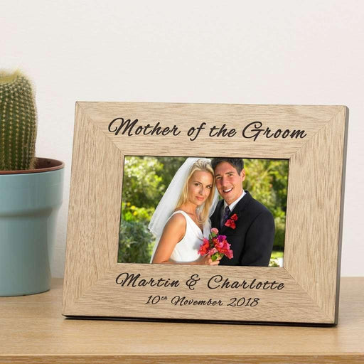 Personalised Mother Of The Groom Photo Frame 6x4 - Myhappymoments.co.uk