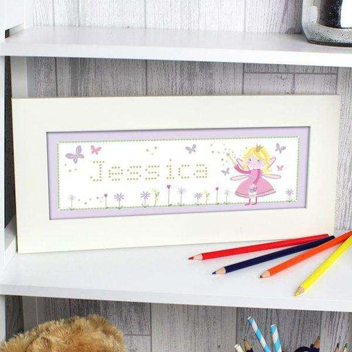 Personalised Garden Fairy Name Frame - Myhappymoments.co.uk