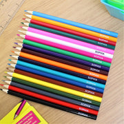 20 Personalised Colouring Pencils