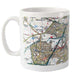Personalised Present Day Map Mug - Myhappymoments.co.uk