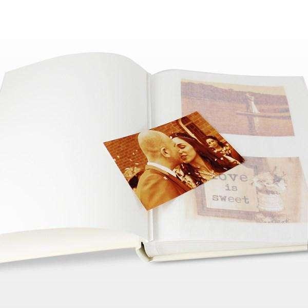 Personalised Gold Cross Traditional Photo Album - Myhappymoments.co.uk
