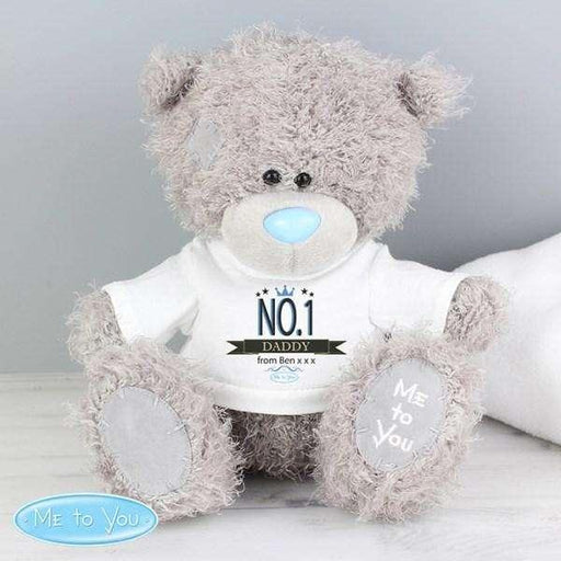Personalised Me to You Bear with No.1 T-Shirt - Myhappymoments.co.uk
