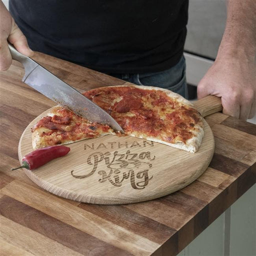 Personalised 'Pizza King' Pizza Board