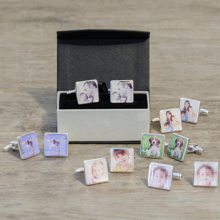 Personalised Photo Upload Cufflinks