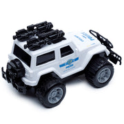 Friction 4x4 Police Car Light & Sound Toy