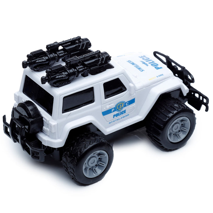 Friction 4x4 Police Car Light & Sound Toy