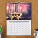 Personalised A4 Couple Calendar 2021 - Myhappymoments.co.uk