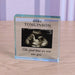 Personalised First Time We Ever Saw You Baby Scan Glass Block