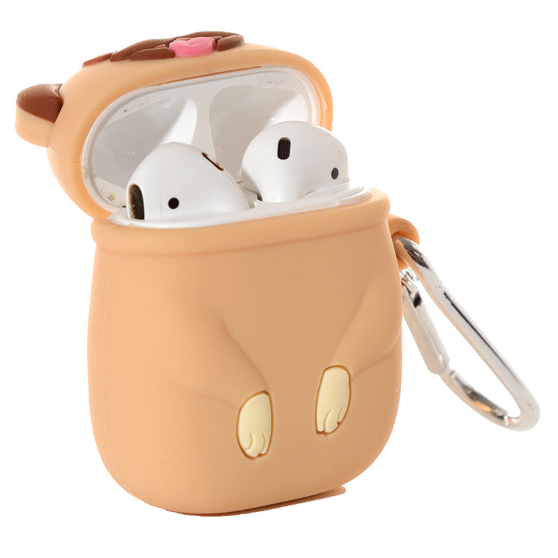 Mopps Pug Wireless Earphone Silicone Case Cover