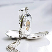 Personalised Dual Opening Pocket Watch