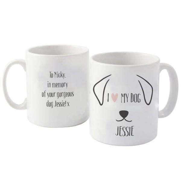 Personalised Dog Mug - Myhappymoments.co.uk