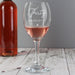Engraved Birthday Any Age Wine Glass