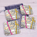 Football Club Stadium Map Set of 4 Coasters